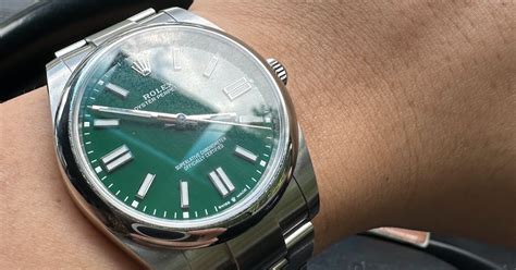 Green Mean Machine: The OP Rolex 41 Review .